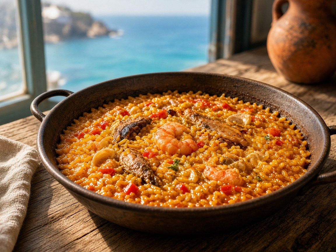 Arroz alicantino en Benidorm